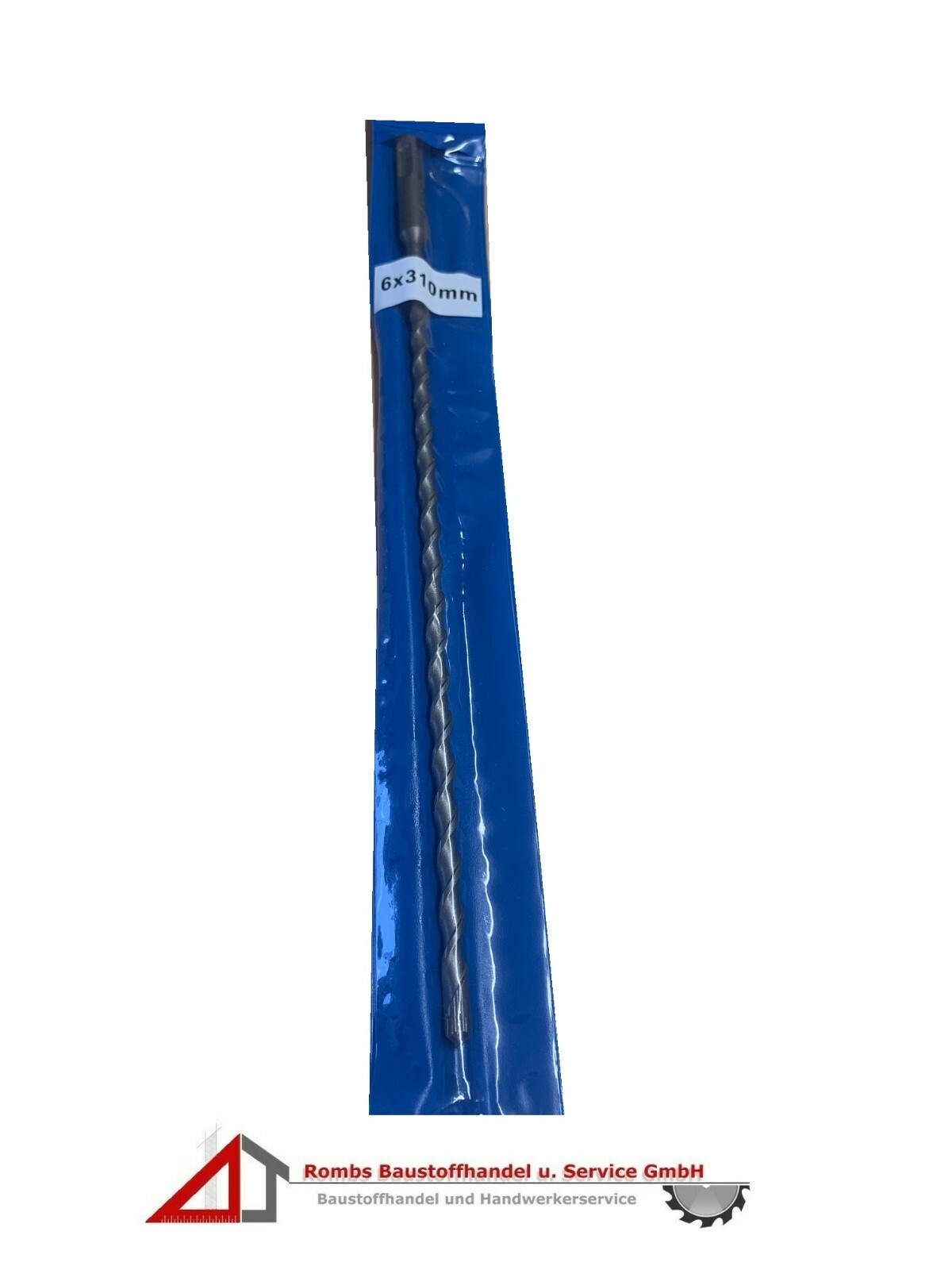 SDS-Bohrer 6x310 mm, spiralförmig, für Beton und Mauerwerk geeignet