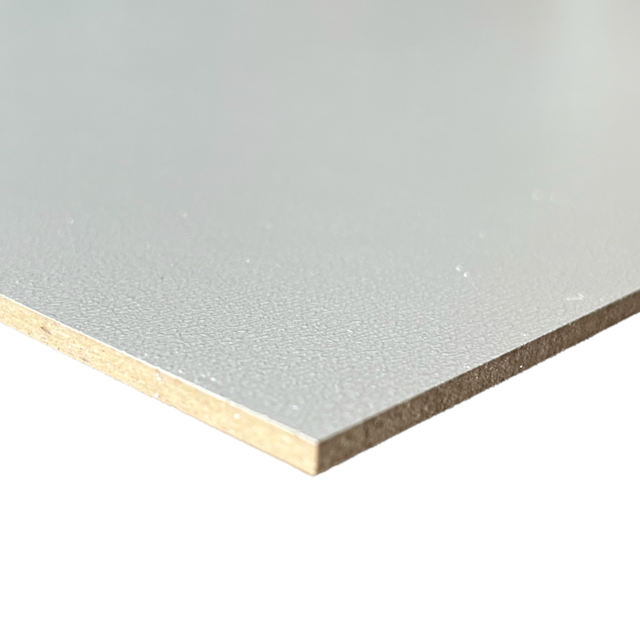 HDF Rückwandplatte 3 mm einseitig Dekor in weiß beschichtet