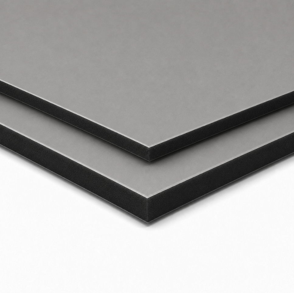 HPL-Platte RoneHPL-Basic, 10 mm, staubgrau, für Möbel- und Innenausbau