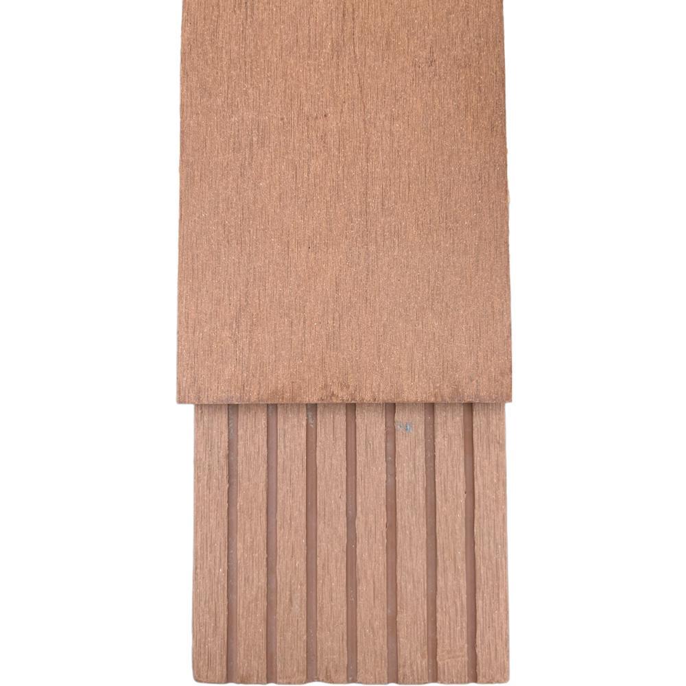 Winkelleiste 48x48 mm, 1450 mm lang, dunkelgrau, für Terrassen- und Gartenbau