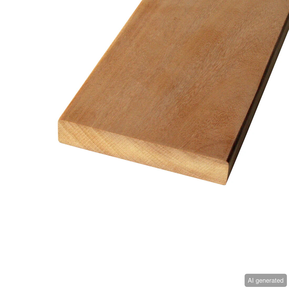 TD-Prime-Garapa-KD 25x145 mm, glatte Oberfläche, hellbraun