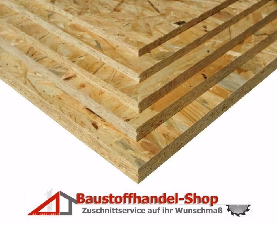 OSB 3 mit Nut & Feder Verlegeplatte Grobspanplatte – 2500 x 675 mm