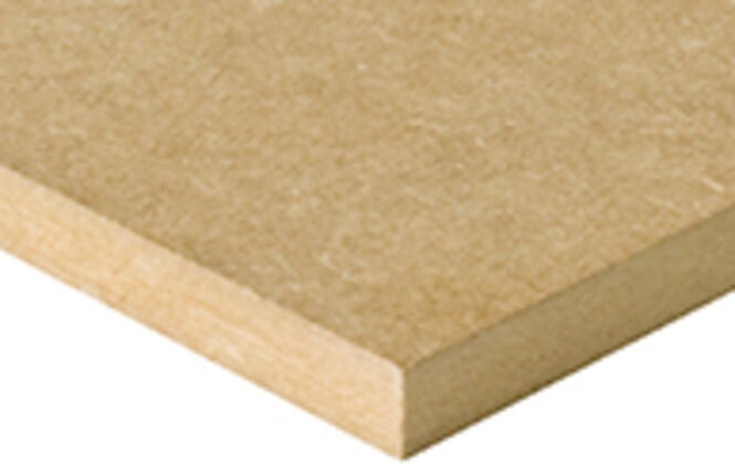 HDF Rückwandplatte 5 mm Roh Hochdichte Faserplatte unbeschichtet