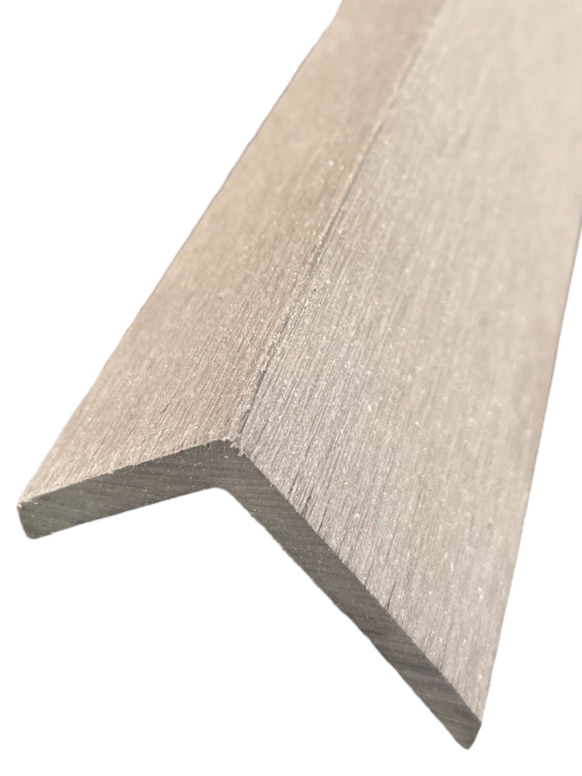 BPC-WL- Abschlussprofil, 20 mm, grau, für Terrassendielen, witterungsbeständig