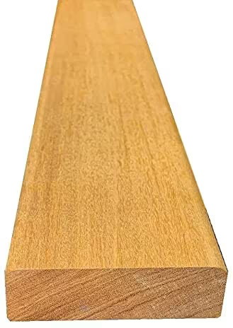 Sauna-Abachi 28x80 mm, massives Holz, hellbraun, für den Saunabau geeignet