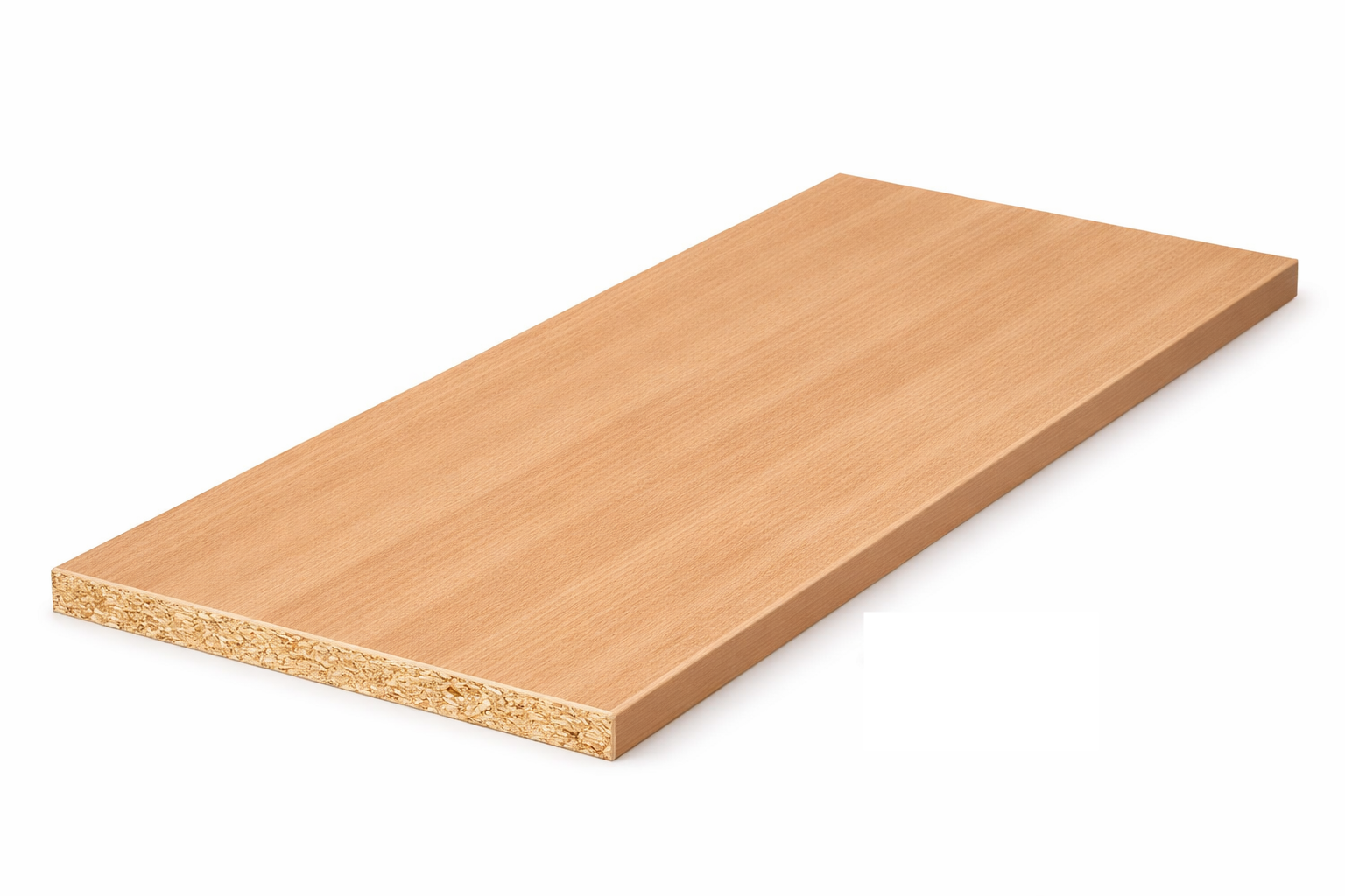 Einlegeboden Buche hell, 19 mm stark, 600x2000 mm, für Regalsysteme geeignet