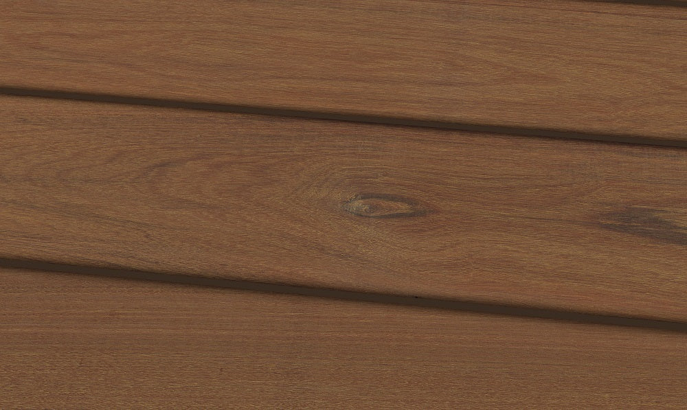 Terrassendiele TD-PrimeKD Ipe 21x145 mm, glatte Oberfläche, rotbraun, für Außenbereich geeignet