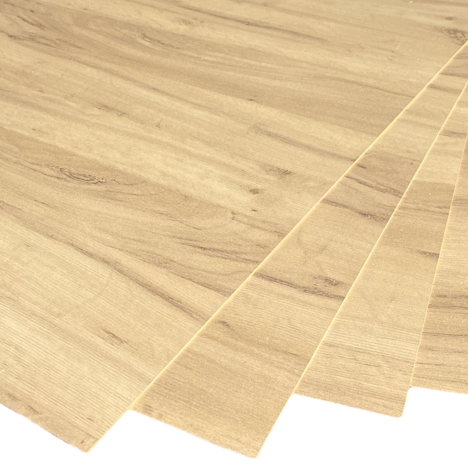 HDF Rückwandplatte 3 mm einseitig Dekor in Eiche astig  beschichtet