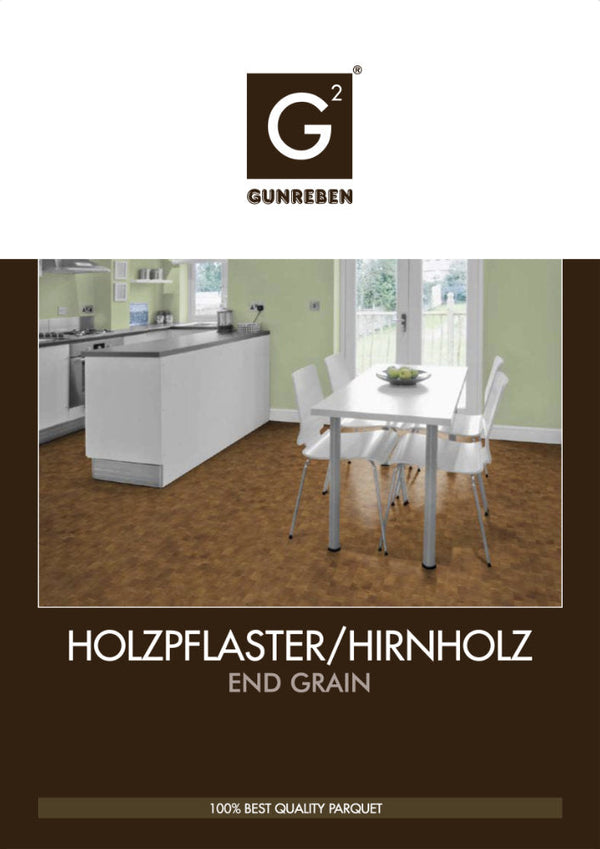 Holzpflaster Hirnholz
