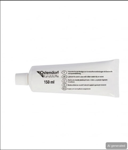 Gleitmittel 150 ml für Kunststoffverbindungen, hygienisch und geruchsneutral