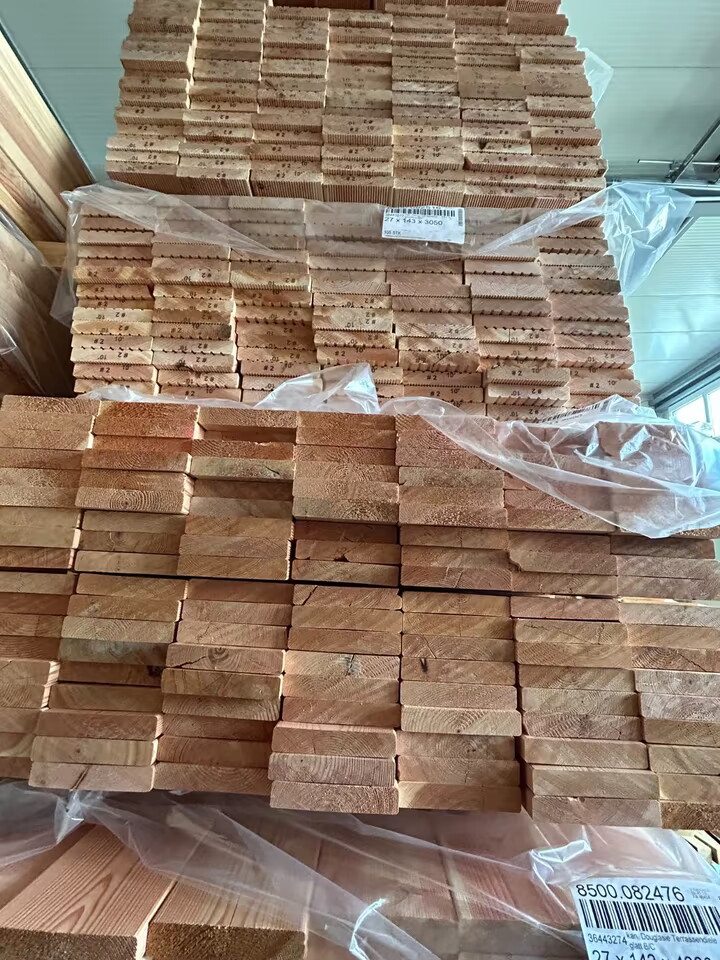 TD-kD- Holzlatten 20x100 mm, unbehandelt, stapelweise verpackt