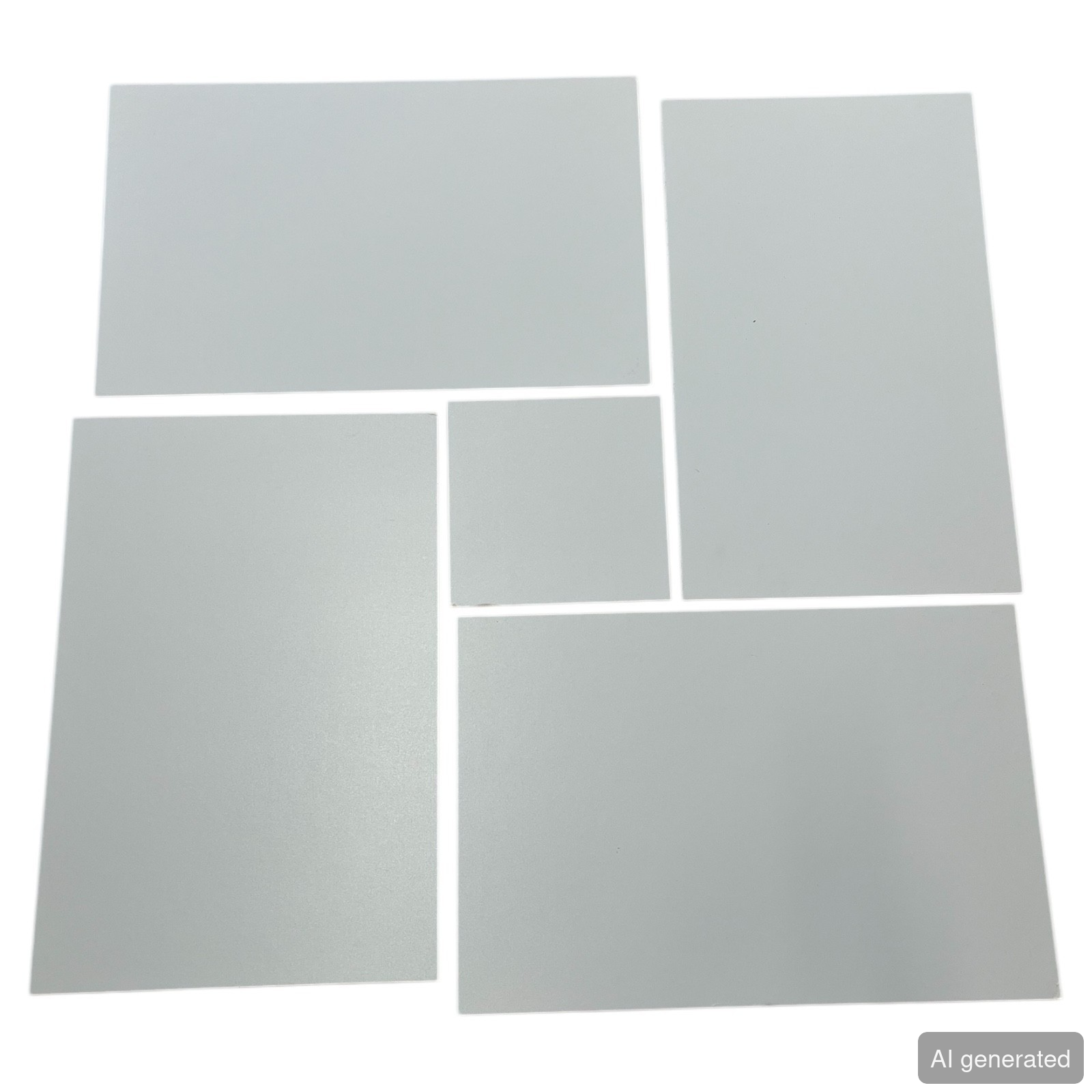HDF-Platte 3 mm grau, verschiedene Formate, glatte Oberfläche