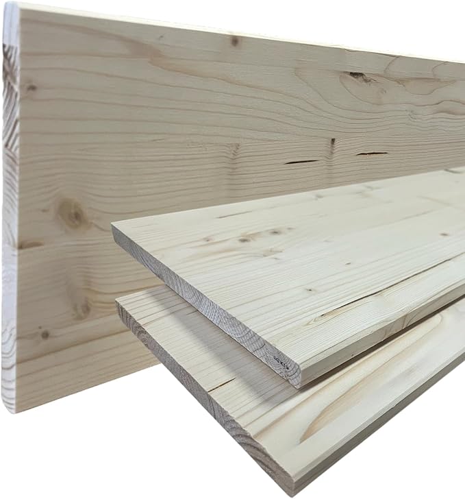 Leimholzplatte Massivholzplatte Fichte A/B  Brett Möbel ZUSCHNITT