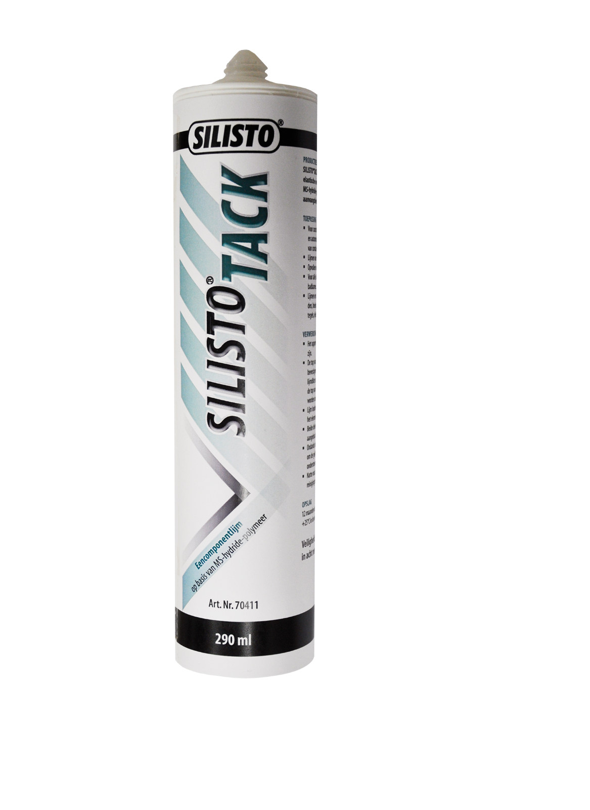 SILISTO-Tack grau, 290 ml, universeller Montagekleber für verschiedene Anwendungen