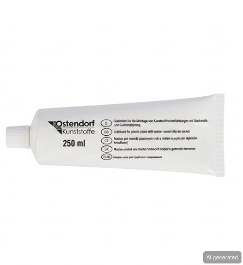 Gleitmittel 250 ml für Kunststoffe, Anwendung bei Montage und Verbindung von Steckdosen