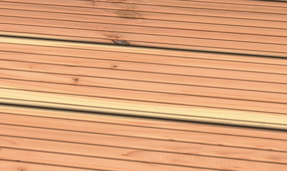 Terrassendiele Douglasie 26 x 145 mm – Nachsortiert KD genutet