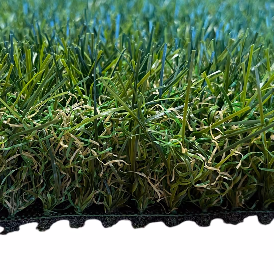 Kunstrasen Luxus-Qualität 50 mm Florhöhe Rasenteppich Wasserdurchlässig