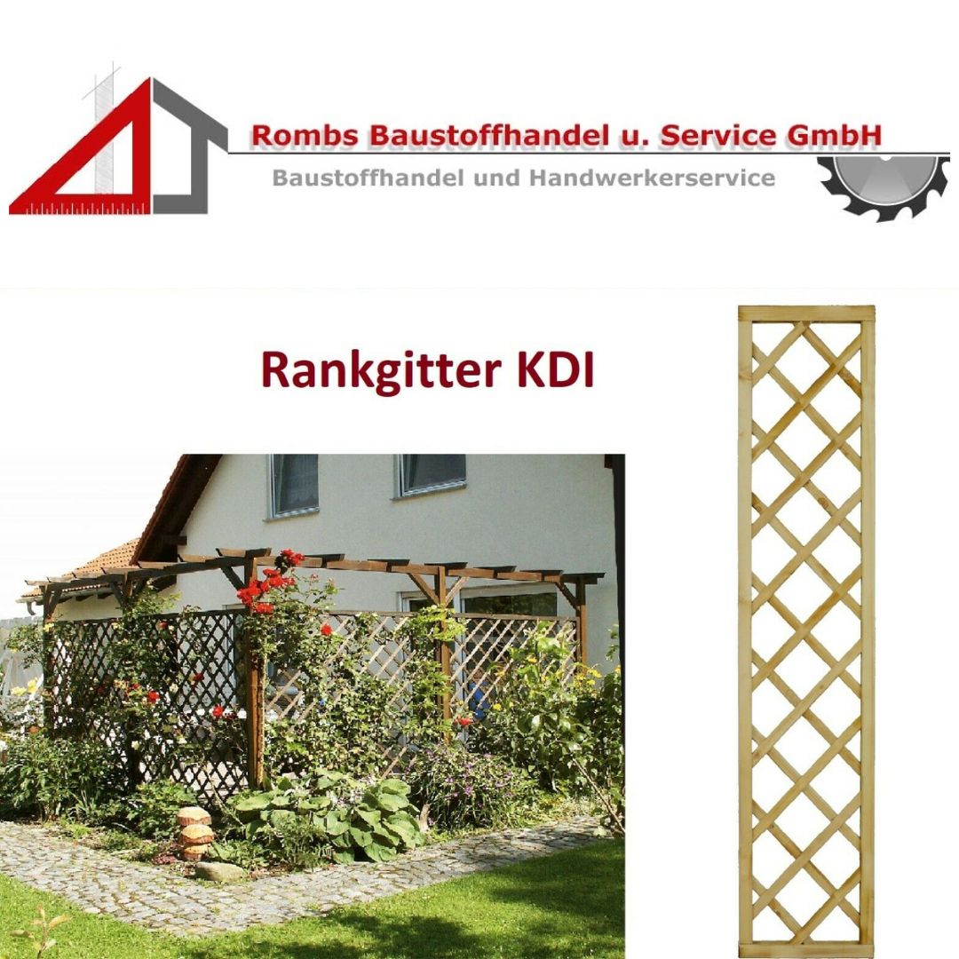 Rankgitter Rankhilfe Rankgerüst KDI Rankzaun