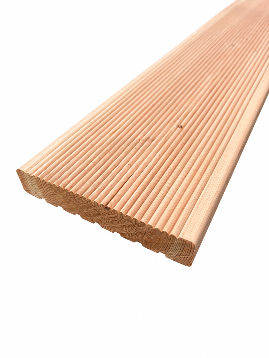 Hochbeet Douglasie 200x100x75 mm, geriffelte Oberfläche, naturbelassen