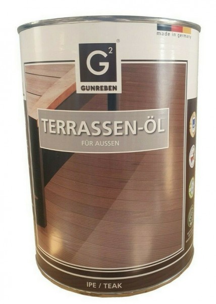 Terrassenöl 19,98€/L Außenholzöl Pflegeöl Holzöl Bangkirai Lärche Walnuss Ipe Teak