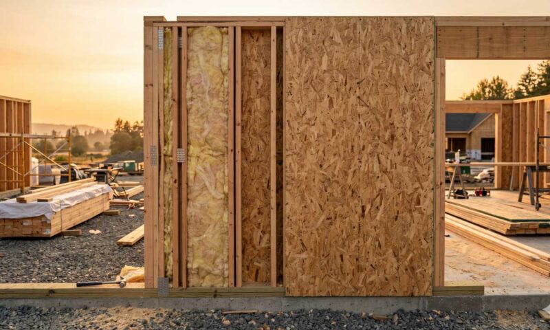 OSB Platten Holzrahmenbau
