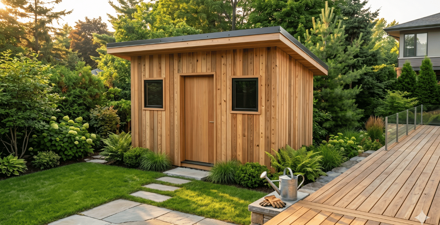 Gartenhaus aus Holz