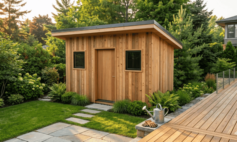 Gartenhaus aus Holz